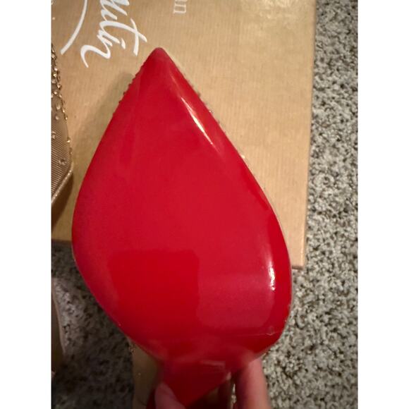 Christian Louboutin Follies Strass 100 mm Light Silk - Picture 12 of 15